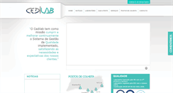 Desktop Screenshot of cedilab.pt